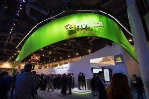 CES 2016のNVIDIAブース；人間を超える能力を自動車に与える方法