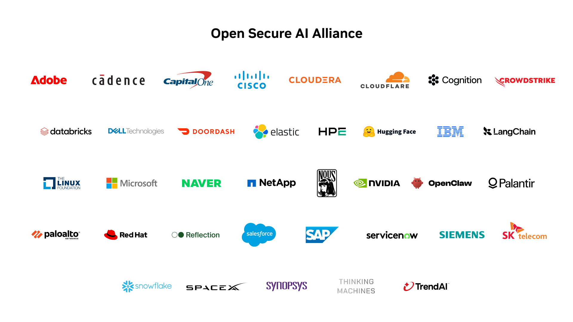 業界のリーダー企業が、AI の安全性とセキュリティ向上のためOpen Secure AI Alliance を結成